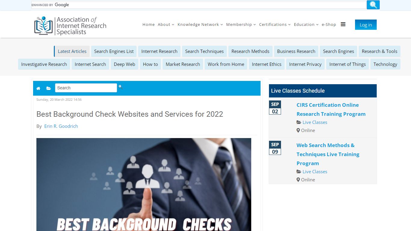 Best Background Checks Websites and Services for 2022 - AOFIRS